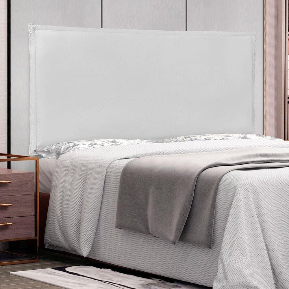 Cabeceira Suspensa Casal 140cm Veneza Spezzia Branco