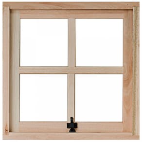 Janela de Madeira Maxim-Ar 60x70cm com Caixilho 9,4cm EWR MP61 Rondosul Marroml
