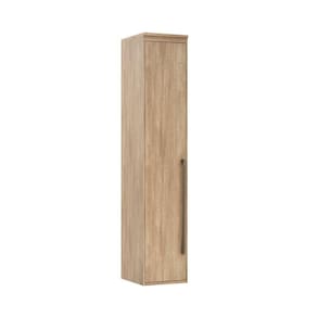 Guarda Roupa Modulado 45cm 1 Porta 1 Cabideiro 3 Gavetas Belmax Carvalho