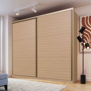Guarda Roupa Casal 229x260cm 2 Portas 6 Gavetas Malta Edez Cedro