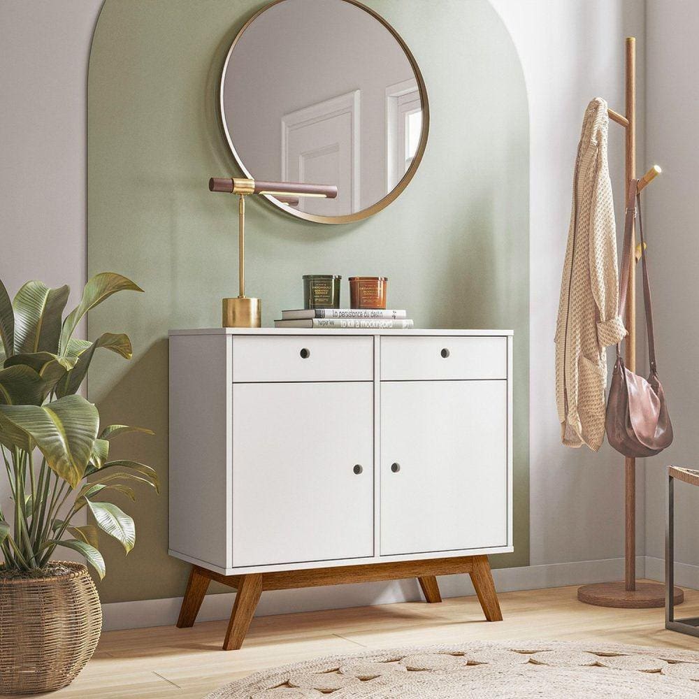 Aparador Retro Windsor 90 Olivar Branco
