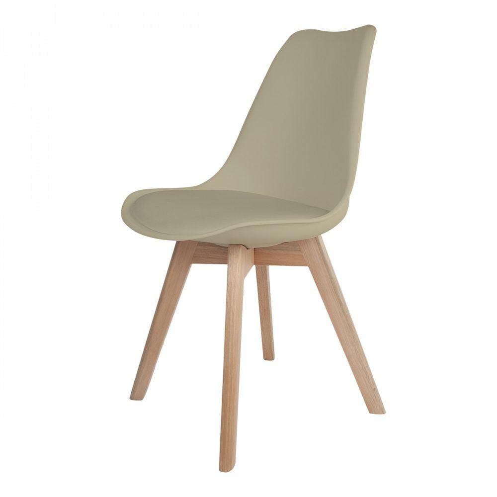 Cadeira Base em Madeira Saarinen Wood Nude