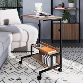 Mesa Auxiliar Móvel com Regulagem de Altura Artetube Art in Móveis Montana