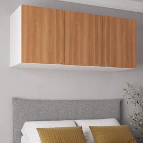 Ponte Modular 3 Portas Hera CabeCasa MadeiraMadeira Branco Geada/Louro