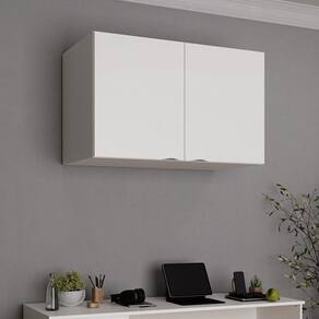 Ponte Modular 2 Portas Hera CabeCasa MadeiraMadeira Branco Geada