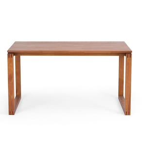 Mesa De Jantar 4 Lugares 160x80cm Madeira Maciça Craft Artemobili Garapa