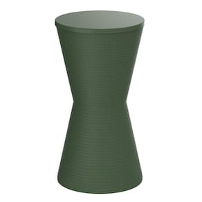Banqueta Média Polipropileno sem Encosto Dub Verde Alecrim