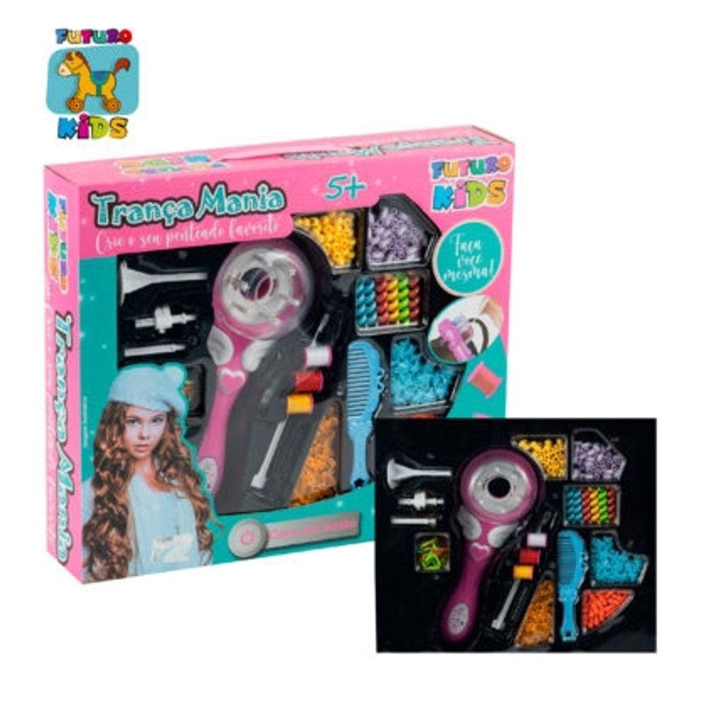 Kit Trançador de Cabelo Trança Mania Penteados