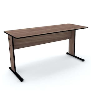 Mesa para Escritório Gerência 150 cm MX150 Maxxi Pandin Móveis Preto/Walnut