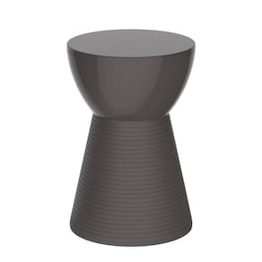 Banqueta Sili Grifit Cinza Mushroom