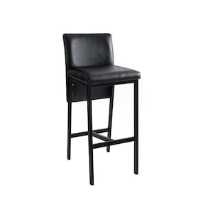 Banqueta Base Escura Nápoles Compoarte Preto
