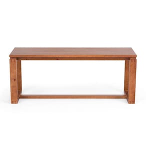 Banco em Madeira Maciça 140cm Craft Artemobili Garapa