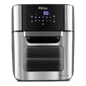 Fritadeira Air Fryer Oven Philco Pfr2250v 4 Em 1 12l 1800w. Voltagem:110v
