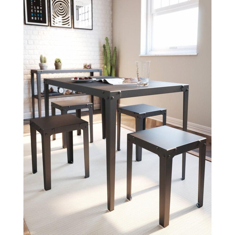 Banco para Sala de Jantar 1 Lugar 35x45x35 Rio Preto Fosco