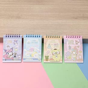 Bloco de anotacoes e Adesivos Kawaii Impermeavel - Papelaria Fofa Cute Girl