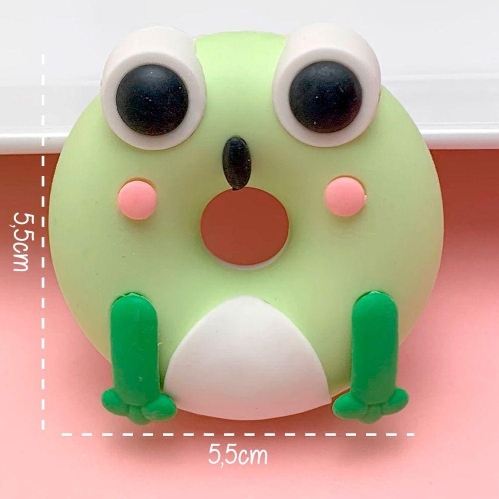 Borracha gigante fofa kawaii Gato sapo ou urso