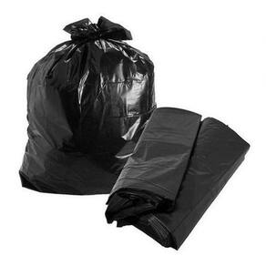 Saco De Lixo De 60 Litros Preto - 60x70x0,06 C-100