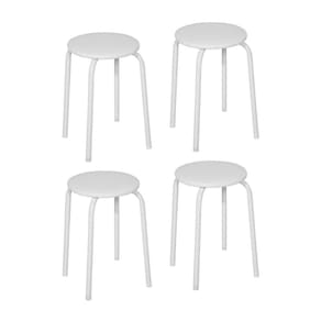 Conjunto 4 Banquetas Aço Expert Ciplafe Branco