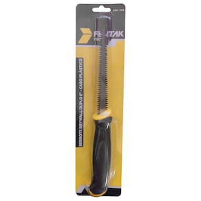 Serrote Duplo Manual Drywall Gesseiro 150mm Cabo Plástico Fertak Tools