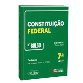 Constituição Federal - CF de Bolso - 2024 7ª Edição