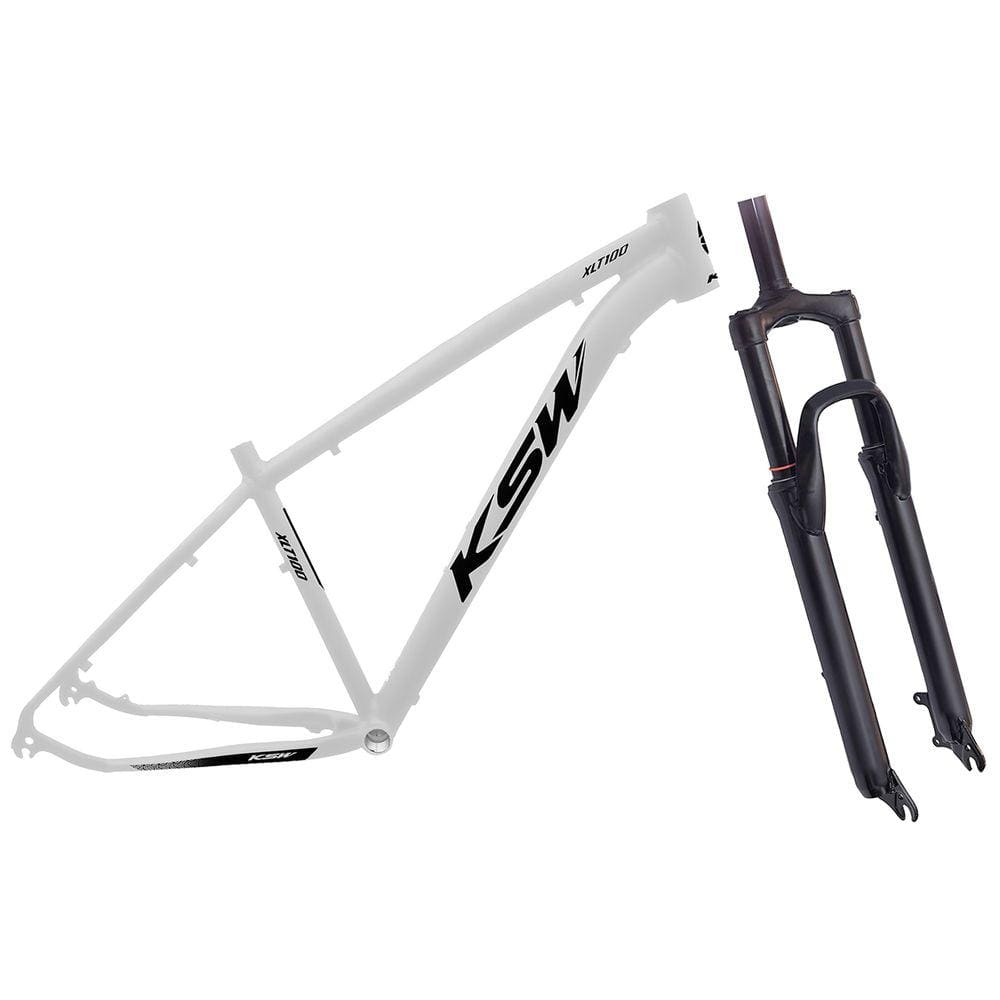 Quadro Bicicleta MTB 29 KSW XLT100 + Suspensão Aro 29 80mm