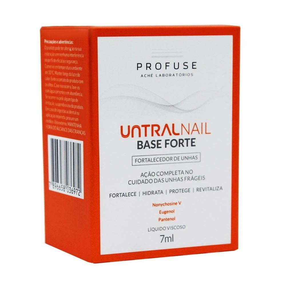 Base Forte Fortalecedor de Unhas Untralnail  7Ml Profuse