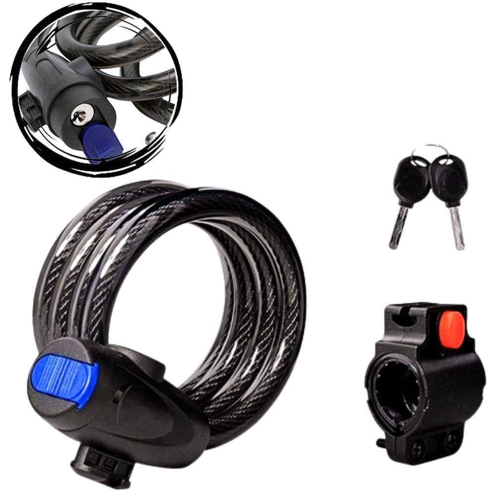 Cadeado Corrente Bike/Moto Com Segredo Código 1200mm X 12mm