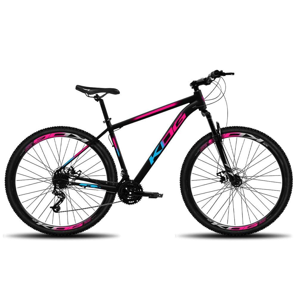 Bicicleta 29 Feminina KOG 24V Shimano Freio disco Hidráulico