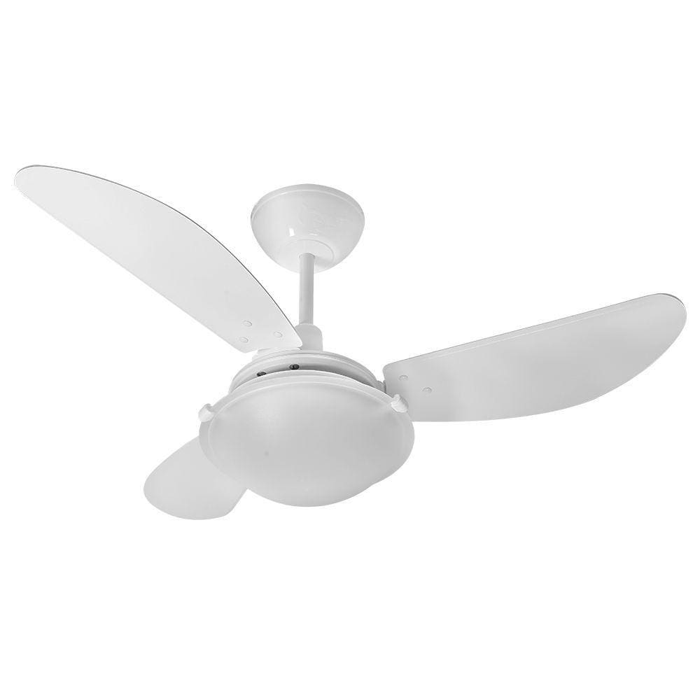 Ventilador de Teto Tron Ambar Branco 130W - 127V