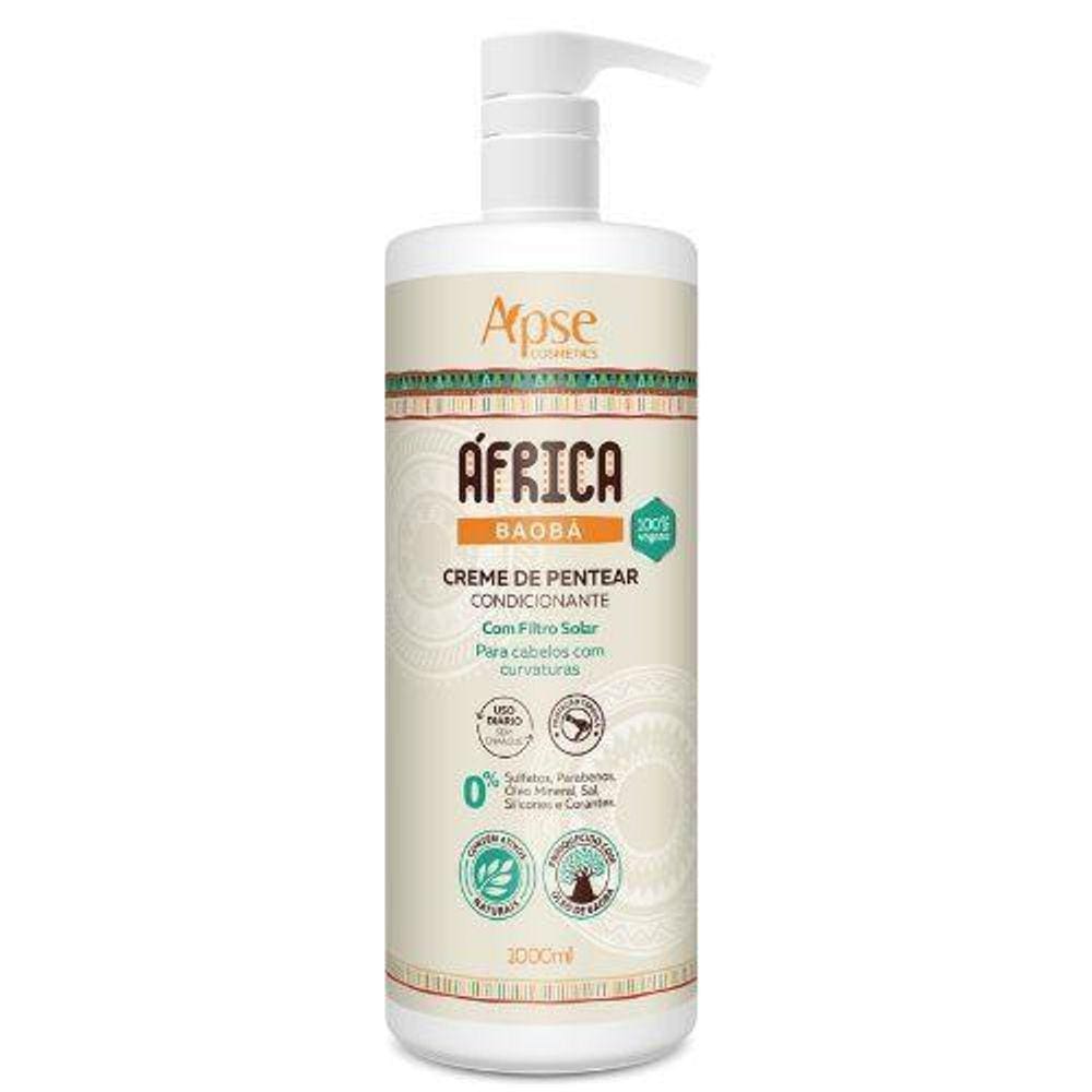 Creme De Pentear África Baobá 1Lt - Apse
