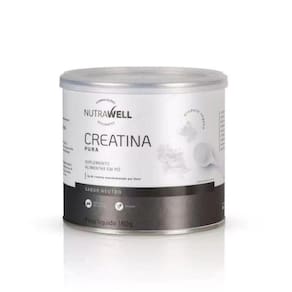 Creatina Monohidratada 100% Pura Nutrawell 180G