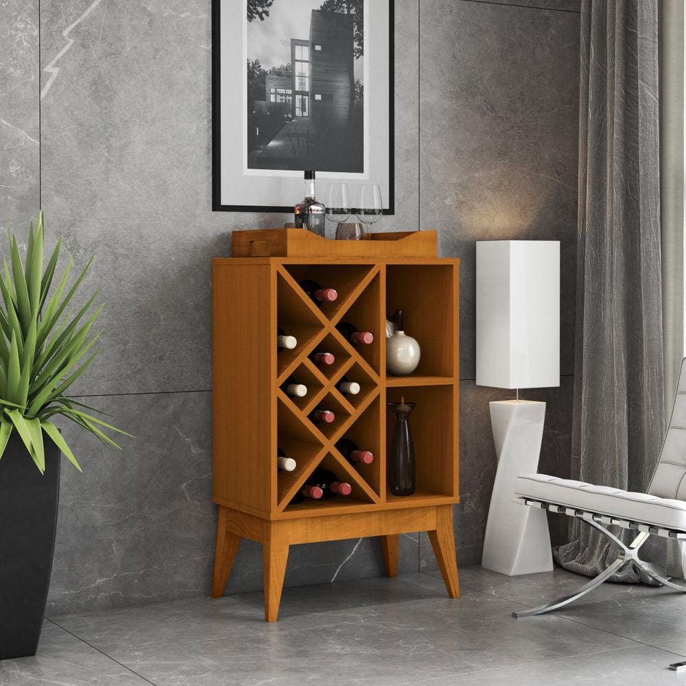Bar Adega 50cm Bali 47520 EDN Móveis Cedro