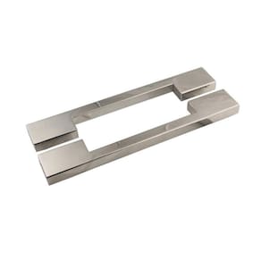 Puxador para Porta Duplo 80cm 2 Peças Big Thin Geris Inox Polido