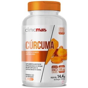 Curcuma Concentrada 130Mg Curcumina Apenas 1 Ao Dia 30