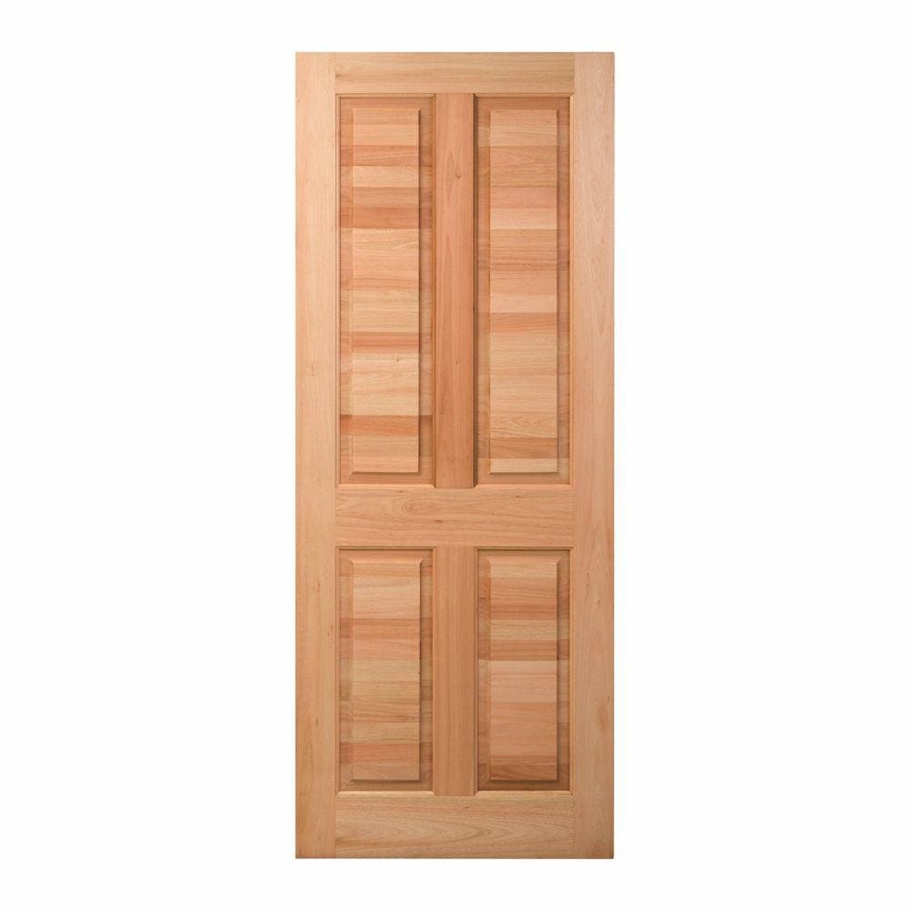 Folha de Porta Maciça 210x90cm Eucalipto PM44 Hagá Cruzeiro Portas Marroml