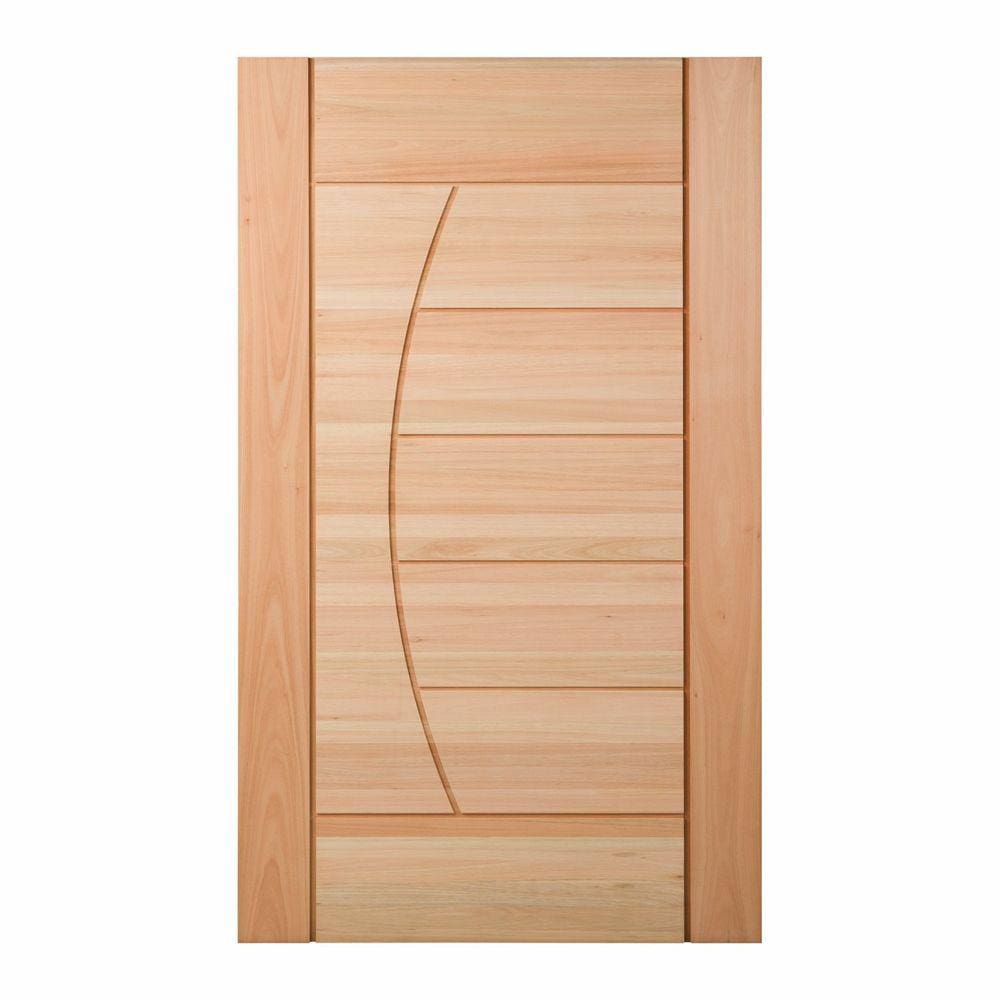 Folha de Porta Maciça 210x120cm Eucalipto PM78 Solar Cruzeiro Portas Marroml