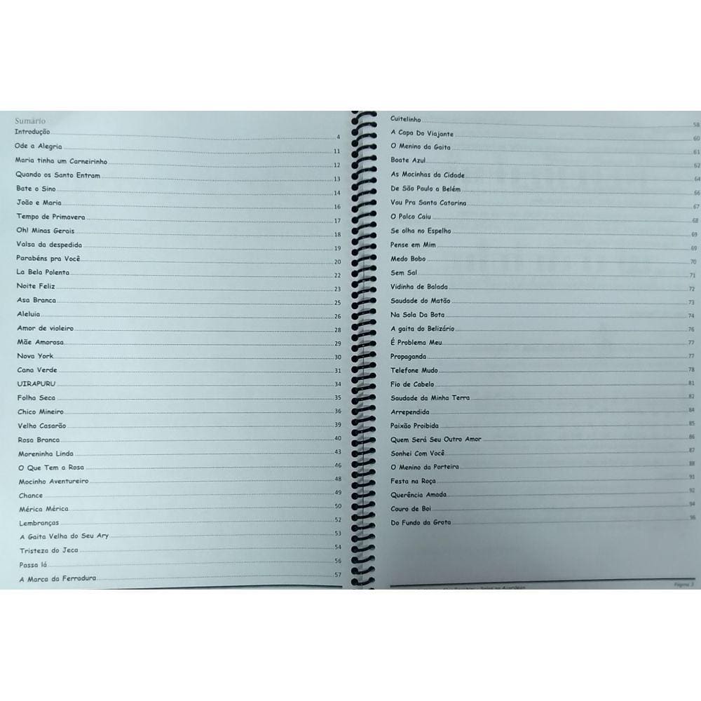 Livros Para Acordeão Acordeon Gaita 3 Volumes 296 Pág