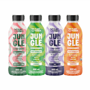 Kit 4 Bebida Isotônica Jungle: Uva, Morango, Limão, Tangerina