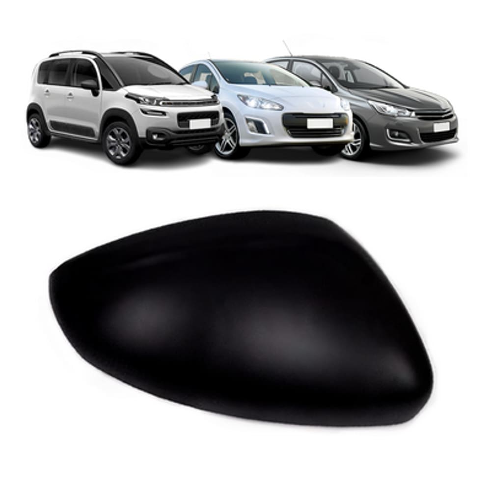 Capa Espelho Retrovisor P/ Peugeot 308 408 Citroën C3 C4 C5 passageiro