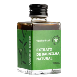 Extrato de Baunilha Natural Vanilla Brasil 30ml
