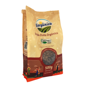 Kit 2X: Feijão Preto Orgânico Biorgânica 500g