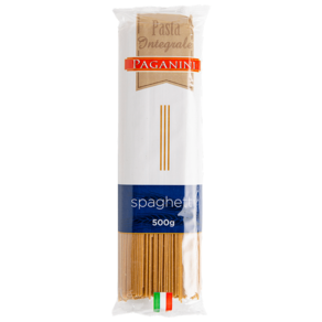 Kit 6X: Macarrão Spaghetti Integral Paganini 500g