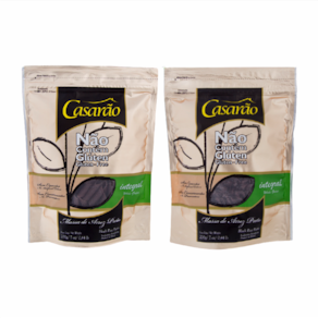 Kit 2 Macarrão Integral Sem Glúten Casarão: Fusilli, Penne