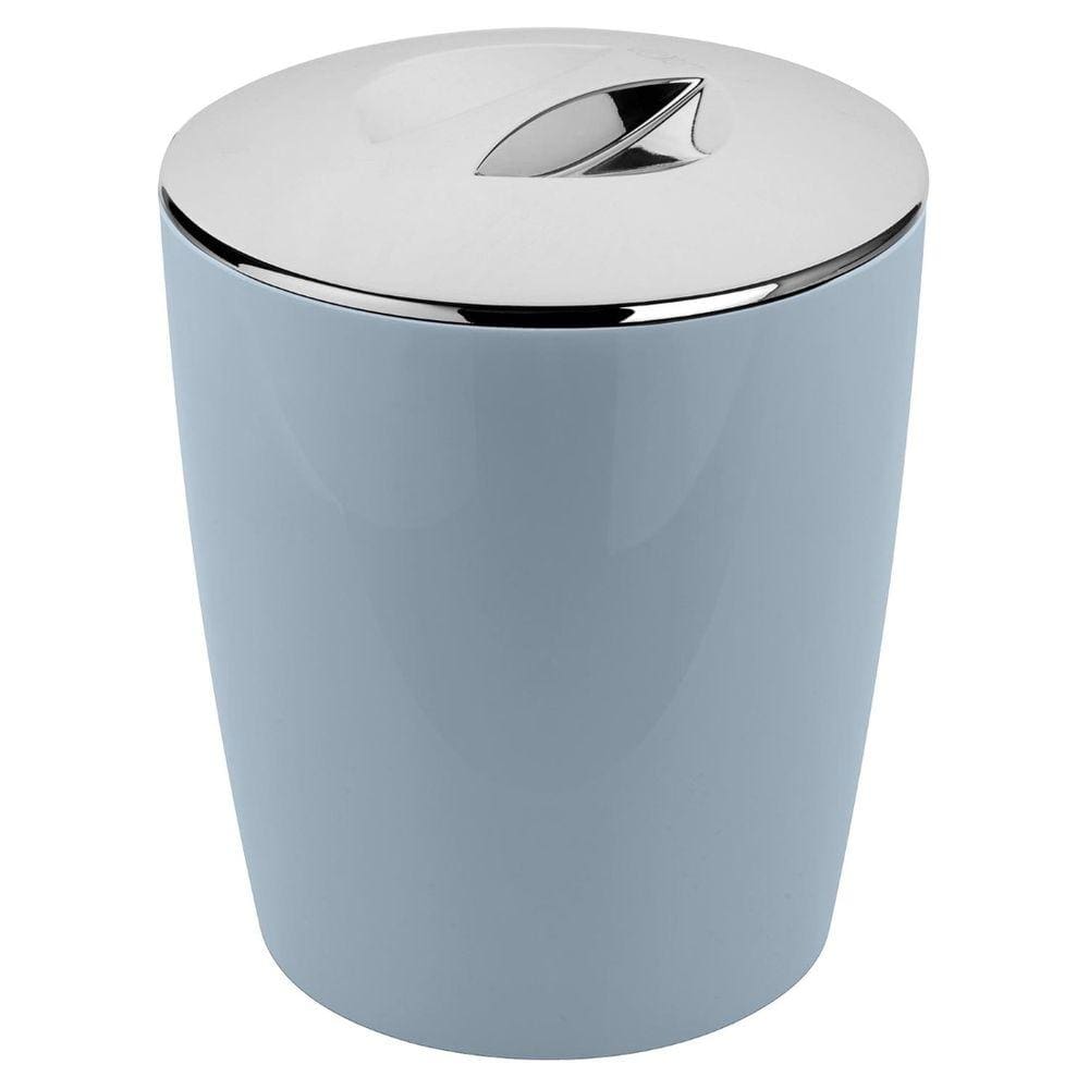 Lixeira Cromo Vitra OU 5 Litros Azul