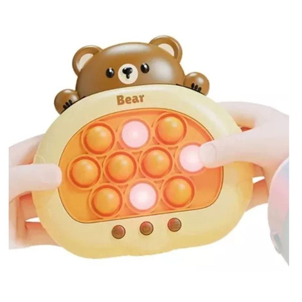 Pop IT Gamer Eletronico ANTI STRESS Brinquedo C/ Som URSO