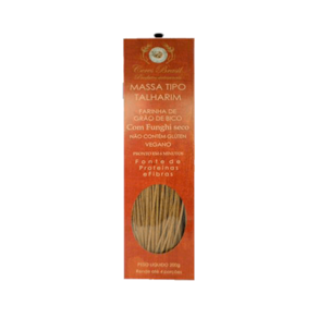 Kit 6X: Talharim Grão de Bico/Funghi Sem Glúten Ceres 200g