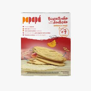 Kit 6X: Biscoitinho para Fase de Dentição Maçã e Abóbora Papapá 36g