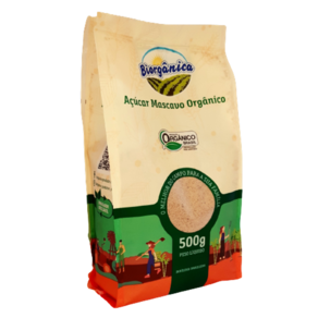Kit 2X: Açúcar Mascavo Orgânico Biorgânica 500g