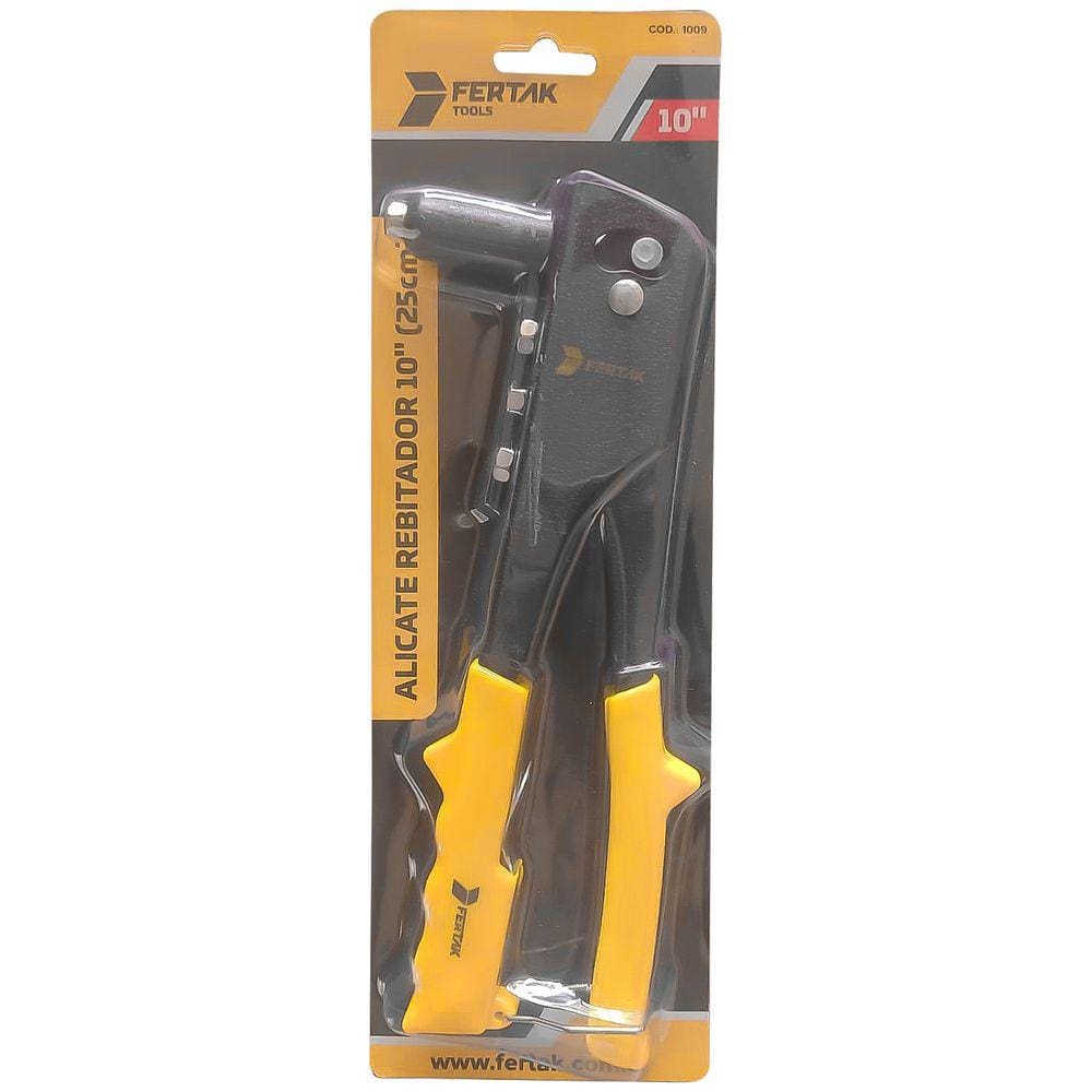 Alicate Rebitador 10" Profissional Rebites até 4,8mm Fertak Tools