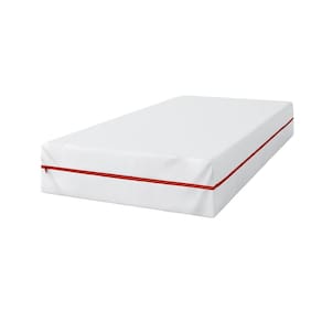 Colchão Solteiro Espuma D33 Firme Dupla Face 88x188 Juliette Vermelho Umaflex